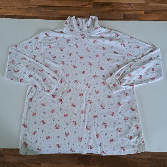 Women's Long Sleeve Turtle Neck Sweater - Picture 2 of 6